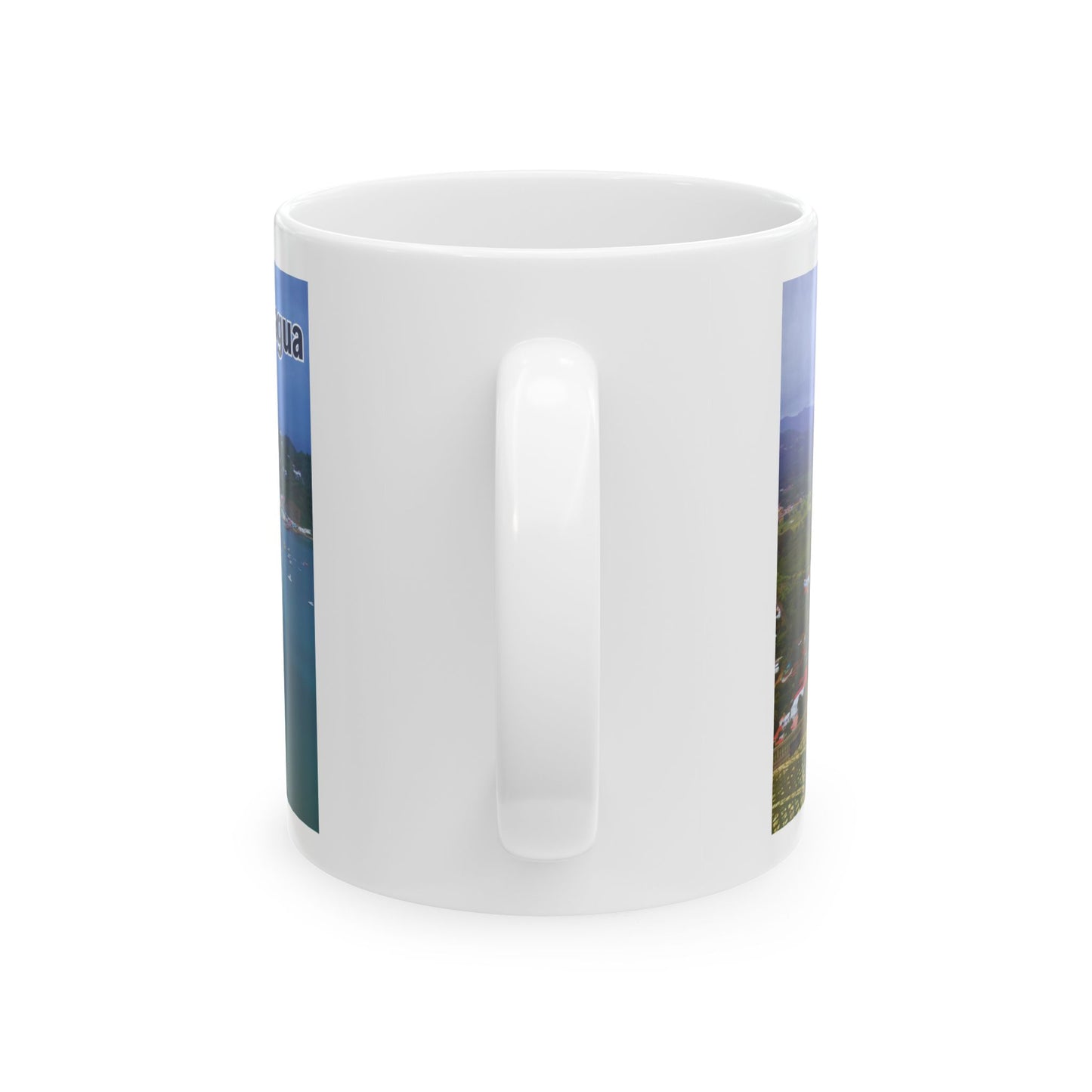 Taza de cerámica San Juan del Sur - Taza de café de viaje de 11oz