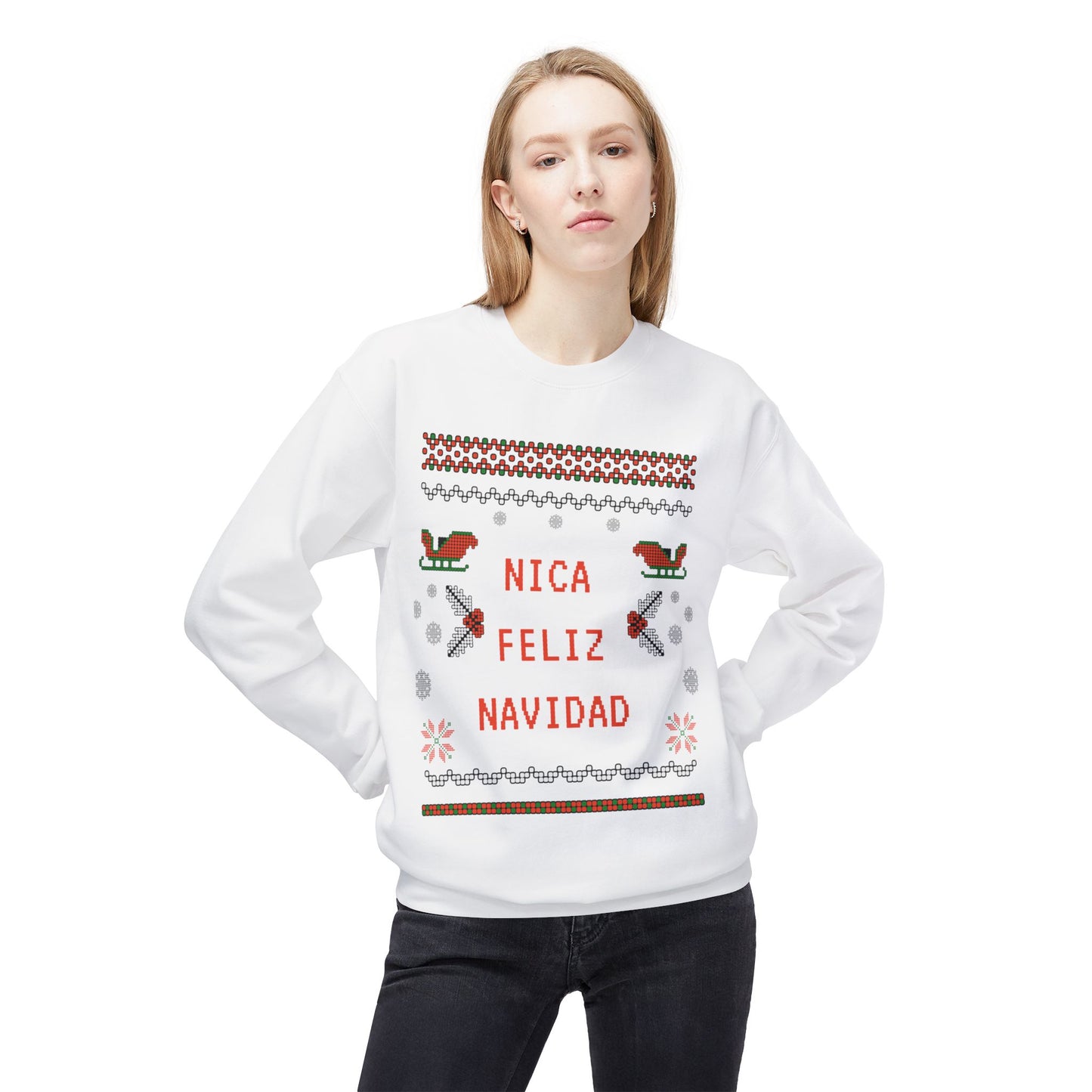 Sudadera Nica Feliz Navidad