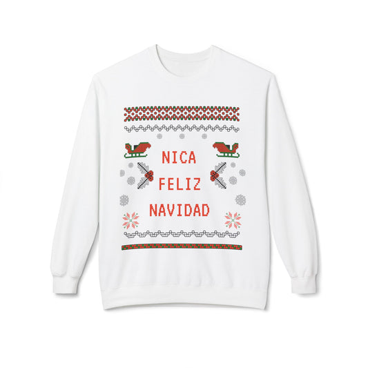 Sudadera Nica Feliz Navidad