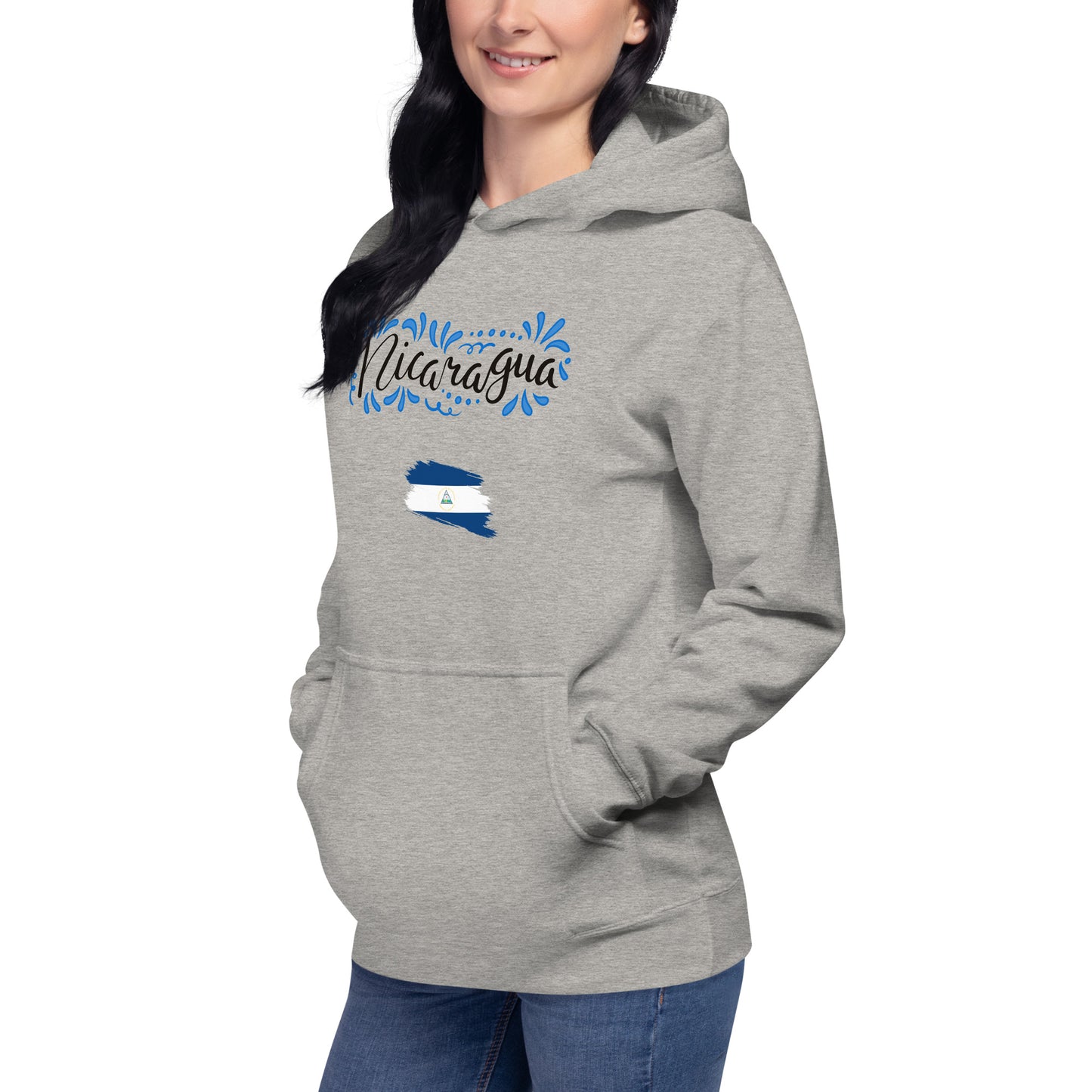 Sudadera de Nicaragua con capucha unisex