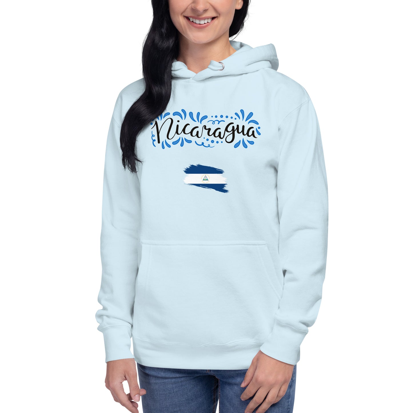 Sudadera de Nicaragua con capucha unisex